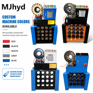 Máquina Comercial para Prensar Mangueras de 1/4" a 2" con Fuerza de Compresión de 560T para Mangueras de Goma, Prensas de Mangueras Hidráulicas - Product Image 4
