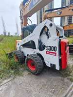 Original Lackierung Gebrauchter Mini-Kompaktlader Bobcat S300 EPA&CE Zertifiziert Wenige Betriebsstunden Allradantrieb Lader Bobcat S300 Zum Verkauf