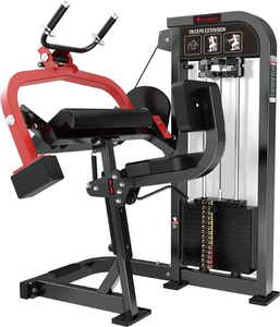 Equipo de gimnasio comercial: Máquina de fuerza para bíceps y tríceps con mango tipo <span class=keywords><strong>martillo</strong></span>, selección de carga con pin, extensión de piernas y máquina de polea superior. - Product Image 1