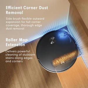 <span class=keywords><strong>Robot</strong></span> aspirateur et serpillière OEM, aspiration >2499Pa, batterie 1000mAh, autonomie 121-150min, bac à poussière >2L, nettoyage à l'eau chaude, <span class=keywords><strong>robot</strong></span> LDS - Product Image 5