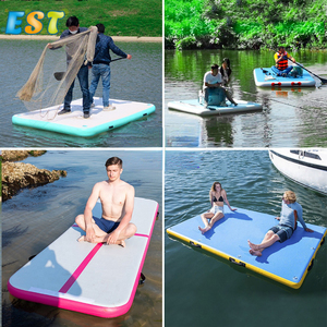 Plate-forme d'eau de pêche <span class=keywords><strong>gonflable</strong></span> personnalisée <span class=keywords><strong>pour</strong></span> l'extérieur Plate-forme flottante Jetée <span class=keywords><strong>gonflable</strong></span> - Product Image 6