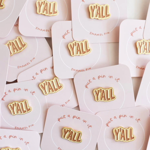 Y'all mignon Texas cadeau promotionnel Badge émail épinglette pour ses enseignants et étudiants Offre Spéciale dur doux émail broches personnalisé - Product Image 5