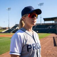 Lunettes de soleil de baseball personnalisées avec logo, lunettes de softball pour jeunes, verres PC résistants aux chocs, OEM/ODM, vente en gros, lunettes de sport d'extérieur
