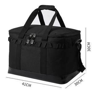 <b>Camping</b> <b>Storage</b> Bag 36L Tactical Utility Tote Bag <b>Camping</b> Cookware Organizer Trunk Organizer with Shoulder Strap - Product Image 2