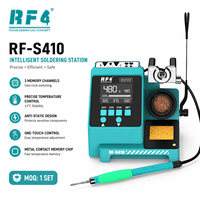 Estación de Soldadura Inteligente RF-S410 de 100W con Control Digital de Temperatura para Reparación de Teléfonos Móviles y Electrónica