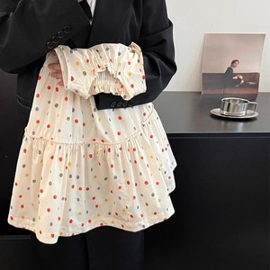 Abito Estivo Senza Maniche da Principessa per Ragazze 2025, Vestito Lungo a Pois per Bambine, Stile Elegante per Clima Caldo - Product Image 3