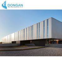 Hangar préfabriqué en métal pour l'extérieur, structure en acier préfabriquée, bâtiments d'entrepôt en Chine