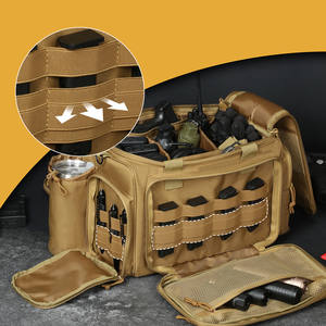 सामरिक एमो डफले बैग बन्दूक गोला-बारूद ढीली थैली वाहक एडीसी पाउच रिवॉल्वर एमोस सॉफ्ट केस शिकार शूटिंग रेंज गियर - Product Image 6