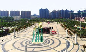 Lớn ngoài trời LED thép không gỉ giá đỗ Motif đèn cảnh quan không thấm nước trang trí công viên dạ quang chiếu sáng vuông - Product Image 5