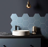 Carreaux de sol modernes en porcelaine mètre carré et hexagonal pour une utilisation intérieure Isolation thermique Brique réfractaire mate Résistant à l'usure-Offre Spéciale!