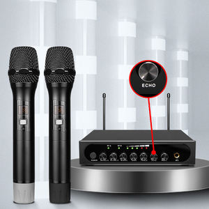 ไมโครโฟนไร้สายพกพาบลูทูธ K5 DSP ปรับเสียงเบสเสียงแหลมได้ พร้อมช่อง USB สำหรับร้องเพลงในโบสถ์และการพูด - Product Image 4