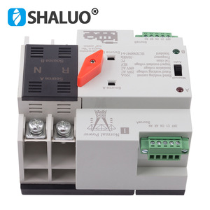 สวิตช์โอนถ่ายอัตโนมัติ Shaluo 4P100A PC แบบแยกส่วน สามเฟส ระบบจ่ายไฟคู่ ATS สำหรับใช้ในครัวเรือน - Product Image 2