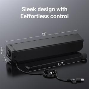 INWA 612U 2022 for <b>Speaker</b> with Built-in Mic & Remote Control Battery-Powered for Home Theatre Mobile Phone Use (Karaoke) - Product Image 5