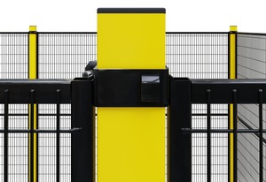 Red <span class=keywords><strong>de</strong></span> Aislamiento <span class=keywords><strong>de</strong></span> <span class=keywords><strong>Aluminio</strong></span> con Recubrimiento en Polvo Negro y Amarillo para Protección <span class=keywords><strong>de</strong></span> Seguridad, Barrera Robótica para <span class=keywords><strong>Taller</strong></span> - Product Image 2
