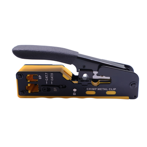 Pince à sertir robuste pour câbles réseau, outil de terminaison Ethernet pour connecteurs RJ45, idéal pour une utilisation sur site - Product Image 1