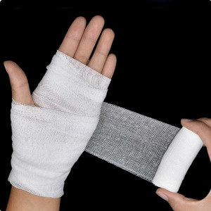 Pansement en gaze 10cmx600cm de qualité médicale, non élastique, en coton, pour le soin des plaies - Product Image 3