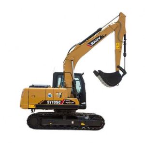 For Sany SY135C 13.5 Ton Medium <b>Track</b> Hydraulic Excavator In-Stock Crawler with Core Components Engine Motor <b>Pump</b> Gear - Product Image 1
