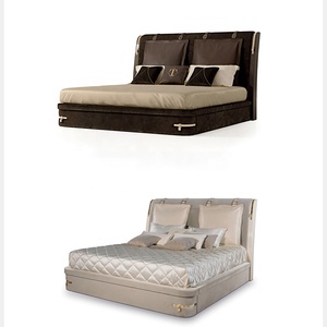 Lit MEIJIA Super-king <span class=keywords><strong>double</strong></span> rond réglable Queen Smart capitonné king size gris banane Dabble - Product Image 4