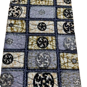 Venta caliente 100% algodón Grand Wax telas africanas <span class=keywords><strong>arena</strong></span> dorada Grand Golden Wax Prints 6 yardas Material <span class=keywords><strong>de</strong></span> ropa Batik para exteriores - Product Image 6