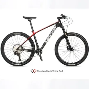 Nouveau vélo de route pour adultes avec cadre en fibre de carbone, 12 vitesses, freins à disque hydrauliques à blocage pneumatique, 27,5 pouces en aluminium - Product Image 5