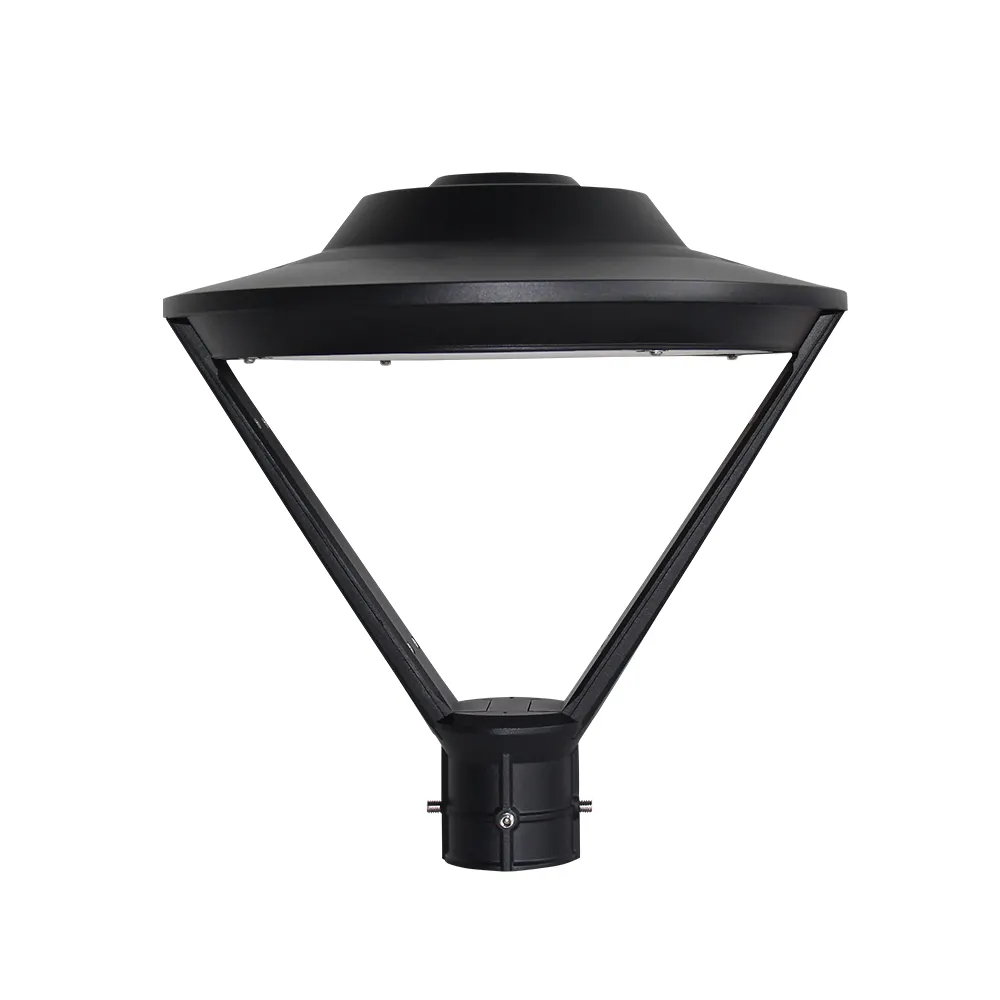 High Quality Factory Die Casting Ip65 30W 50W 80W 100W Aluminum Led Garden Lights Post Top Garden Led
