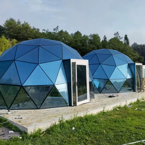 5m Glass Luxury Spherical Dome Camping <b>Tent</b> One Bedroom Starry Ceiling for Outdoor Hotel Homestays Private ZND01 Geodesic Domes - Product Image 3