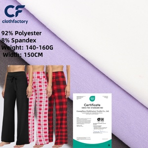 High Waisted Palazzo Pants for Women Crafted From 147G 92% Polyester 8% Spandex Fabric <strong>Black</strong> Pink Plaid Red Plaid Lounge <strong>Trouser</strong> - Product Image 1