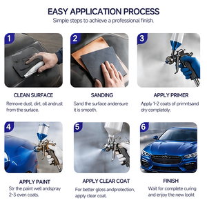 Recubrimiento de Resina Acrílica Rojo <span class=keywords><strong>Ladrillo</strong></span> 1K para Automóviles |   Pintura en Aerosol de Alto Brillo para Reacabado Automotriz, Venta al por Mayor y Distribuidor OEM - Product Image 4