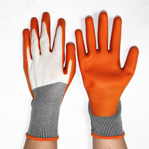 Suncend Safety Factory 13G Poliéster Liner Látex Palma Recubierto Relieve Seguridad Guantes DE TRABAJO - Product Image 1