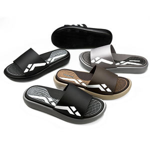 새로운 남성 샌들 세련된 패션 슬라이드 슬리퍼 남성용 독창적 인 디자인 Chappal - Product Image 1