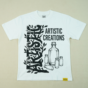 เสื้อยืดโอเวอร์ไซส์ทรงหลวม คอกลม แขนสั้น พิมพ์ลายผ้าฝ้าย สไตล์ฮิตจาก Wish สำหรับผู้ชาย รับสั่งพิมพ์ลายตามต้องการ ไซส์ L - Product Image 1