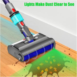 Tête de brosse à plancher en velours doux et léger, compatible avec les aspirateurs <span class=keywords><strong>Dyson</strong></span> V7 V8 V10 V11 <span class=keywords><strong>V15</strong></span>, tête de lavage pour serpillière - Product Image 3