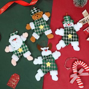 B2B <b>Christmas</b> Door Hanging Set-Santa Snowman Handmade Felt Oval Ornament High Quality Custom Design (MOQ 50) - Product Image 3