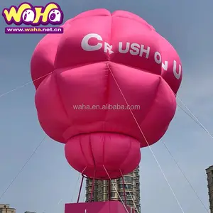Aufblasbarer Ballon Werbung Aufblasbarer Dach ballon Heißluft-Boden ballon