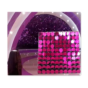 Блестящая настенная панель свадебный фон стена дизайн Мерцающая стена