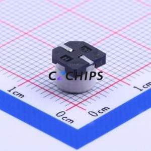 ตัวเก็บประจุอิเล็กโทรไลต์อะลูมิเนียมแบบ SMD รุ่น VES220M1HTR-0605, ขนาด D6.3xL5.3 มม. 22uF 20% 50V 6.3 มม. - Product Image 2