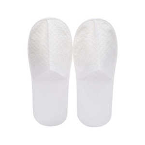 Chaussons jetables non tissés avec semelle antidérapante en EVA, design à bout fermé, pour usage <span class=keywords><strong>médical</strong></span> en hôpital et clinique, hygiéniques - Product Image 2