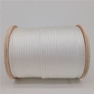 Corda sottile in fibra intrecciata in Nylon morbido flessibile di colore bianco a 16 fili da 5mm 6mm - Product Image 1