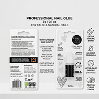 Colle liquide cyanoacrylate en flacon unique pour vente directe, forte adhérence pour le travail du bois et l'emballage