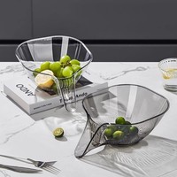 2025 nouveauté choix amusant PET fruits légumes bassin ménage évier cuisine vidange bol boîtes de rangement bacs