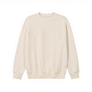 Sudadera de Cuello Redondo para Hombre, 100% Algodón, 240g, Ecológica, Transpirable, con Logotipo Estampado en Relieve en la Parte Delantera, Personalizable, Color Sólido - Product Image 1