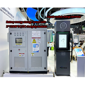 Trạm Sạc EV thương mại tái tạo + Hệ thống PV + Giải pháp tích hợp lưu trữ năng lượng pin lithium - Product Image 2