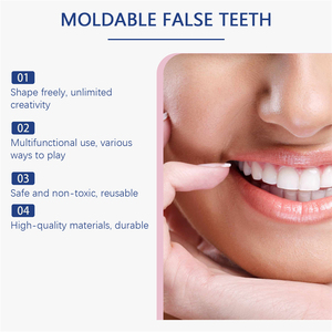 Oralhoe 30ml Dientes Postizos Moldeables Reutilizables Súper Resistentes Duraderos No Tóxicos Relleno Dental <span class=keywords><strong>Pegamento</strong></span> Dental <span class=keywords><strong>Para</strong></span> Dientes - Product Image 4