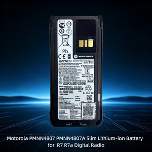Batterie de remplacement <span class=keywords><strong>Motorola</strong></span> PMNN4807 PMNN4807A Slim IMPRES Lithium-ion pour talkie-walkie Li-ion pour <span class=keywords><strong>radio</strong></span> <span class=keywords><strong>bidirectionnelle</strong></span> R7 R7a - Product Image 1