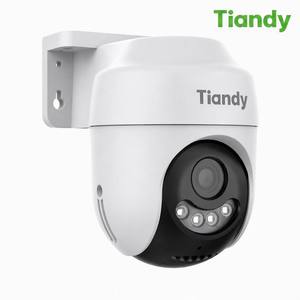 Caméra WiFi Tiandy 2MP CMOS Vision Nocturne Couleur Détection de Mouvement Pan-Tilt Audio Bidirectionnel Cloud IP66 Étanche H.265 Sécurité Domestique - Product Image 1