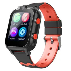 Supporto Design a doppia fotocamera 4G SIM Card Android 8.1 schermo più grande chiaramente batteria 900mah GPS Setracker2 bambini Smart Watch