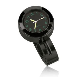Reloj para manillar de motocicleta, reloj universal con anillo de sujeción y destornillador, resistente al agua y a los golpes - Product Image 4
