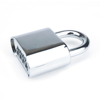 Serrure de sécurité robuste 4 codes candado serrure xmm-8083 corps en alliage de zinc laiton couleur surface fond mot de passe combinaison cadenas