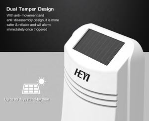 Outdoor Waterdicht Alarm Sirene Draadloze Batterij Aangedreven Alarm Dummy Sirene 120db Dual Way Zaklamp Strobe Sirene - Product Image 5