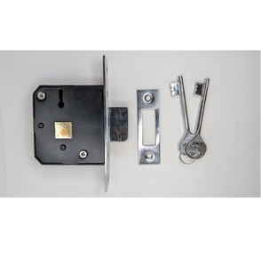 Système de serrure à mortaise à double action de 65 mm pour portes résidentielles et commerciales en bois et en métal sécurisées avec système de verrouillage fiable - Product Image 5
